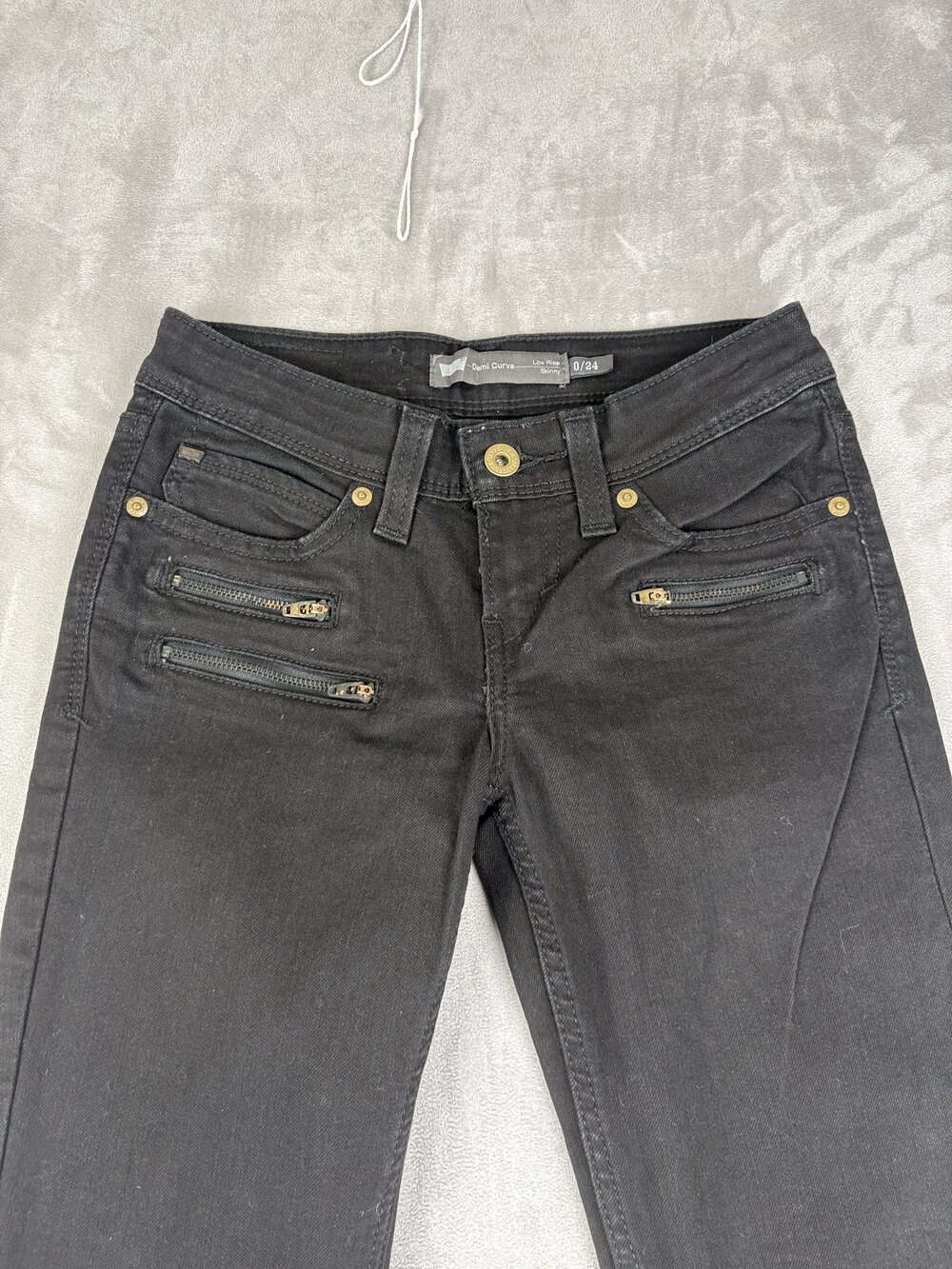 Levi's Women's Skinny Zip-Front Jeans Size 24 - Picture 7 of 13